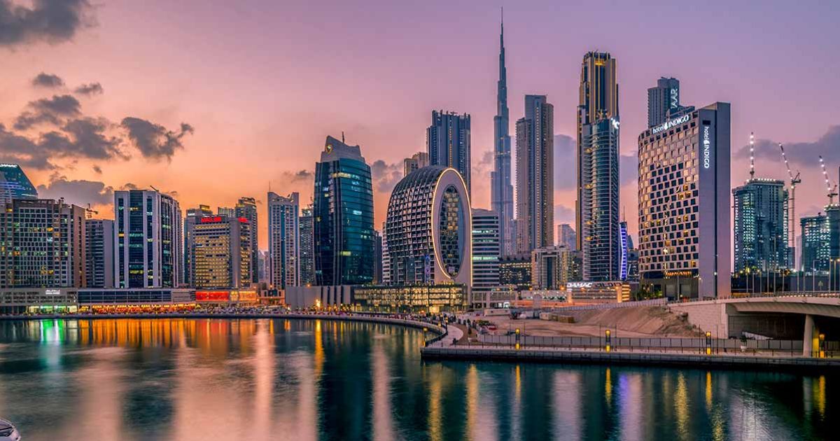 Luxury skyline view symbolizing the growth and innovation of Real Estate in UAE 2025